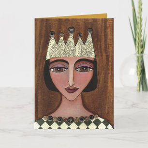 Regal Queen - tarjeta de felicitación (3)