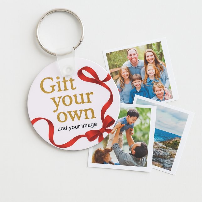 Regala tu propia imagen llavero (Your memories, always with you” or “Turn moments into keepsakes)
