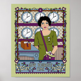 Regálate Tiempo Póster A_8x10