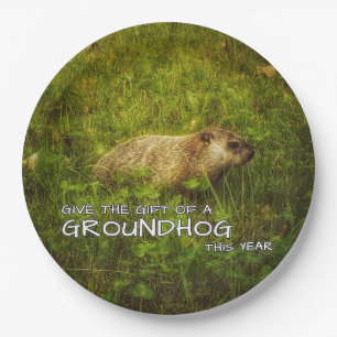 Regale el regalo de un Groundhog este año platos