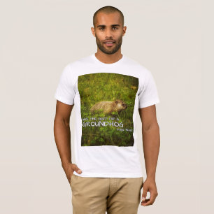 Regale el regalo de una camiseta de Groundhog de e