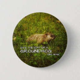 Regale un botón de Groundhog de este año