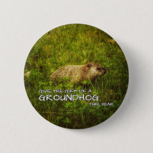 Regale un botón de Groundhog de este año