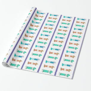 Regalo 3 Estudio de color de Dachshund #1 Papel de ajuste