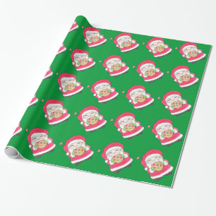 Regalo A Santa le encanta el papel de envolver galletas
