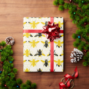 Regalo ¡Abejas de miel! Papel de ajuste