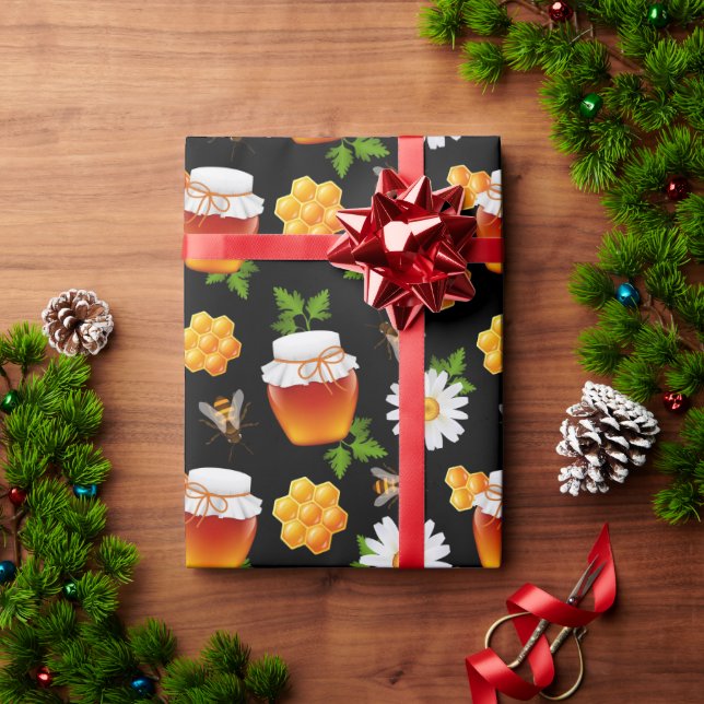 Regalo ¡Abejas de miel! Papel de ajuste (Regalo de vacaciones)