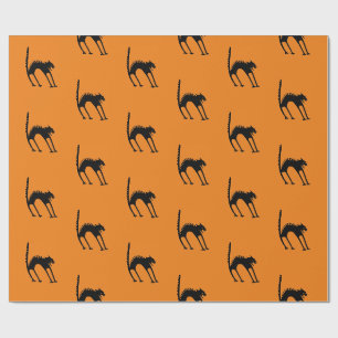 Regalo Acondicionamiento de papel CÁRCEL NEGRO CAT CON NA