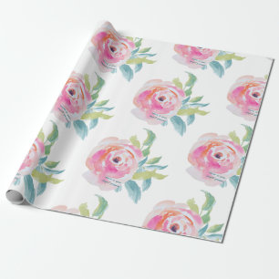 Regalo Actual papel de embalaje floral estúpido