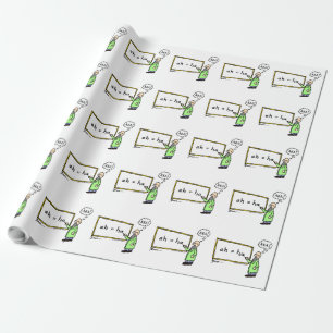 Regalo ¡AHA! Papel de ajuste de personalizado