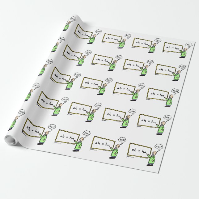 Regalo ¡AHA! Papel de ajuste de personalizado (Desenrollado)