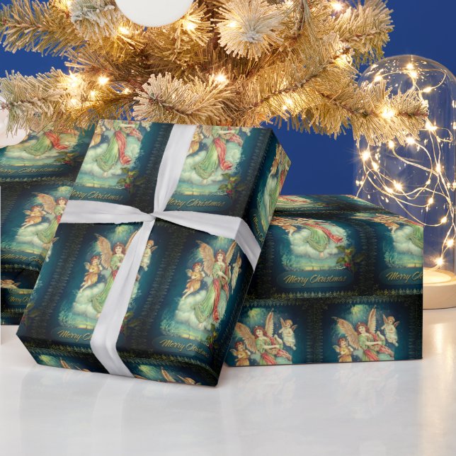 Regalo Ángeles de papel de época (Vacaciones)