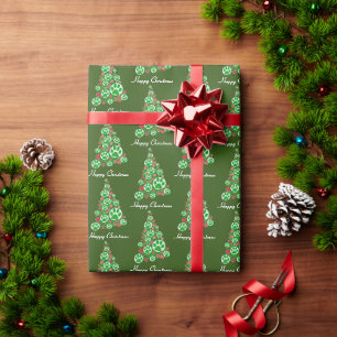 Regalo Árbol de Navidad del Libro Verde sobre el papel ve