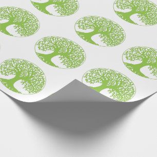 Regalo Árbol del papel de embalaje de la vida