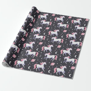 Regalo Arcos de lluvia y papel de unicornio