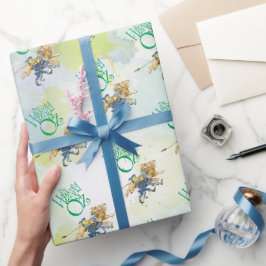 Regalo Asistente clásico de papel de envoltura de cumplea