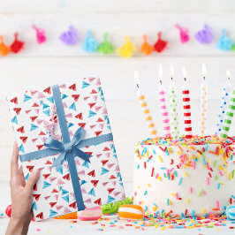 Regalo Avión, Aviador o Piloto de papel colorido