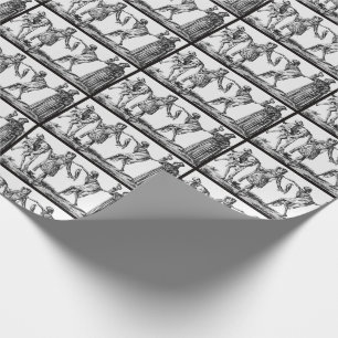 Regalo "Bailamos con el papel de embalaje de la plaga