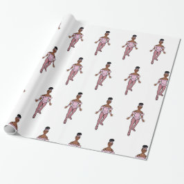 Regalo Ballerina 30" x 6 pies, Papel de envolvimiento bri