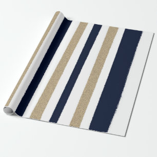 Regalo Bandas de la Marina / Beige / Papel blanco