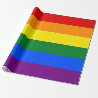 REGALO BANDERA DE ORGULLO GAY DE RAINBOW | PAPEL DE RAPAS