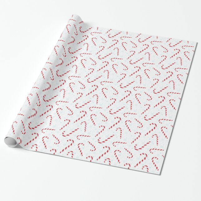 Regalo Bastones de caramelo con el papel de embalaje de (Desenrollado)