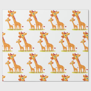 Regalo Bebé Giraffe Papel de relleno