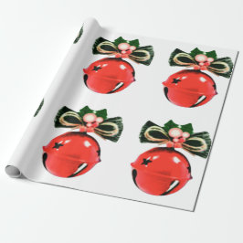 Regalo Bells, Holly Y Bows Papel De Envoltura