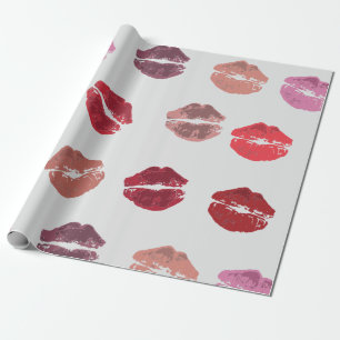 Regalo Besos de papel de envolvimiento de los perdidos