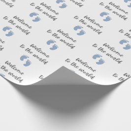 Regalo Bienvenidos Al Papel De Envoltura Para Niños En El
