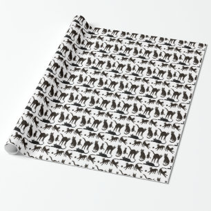Regalo Blackie el papel de embalaje del gato negro
