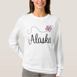 Regalo bonito de la camiseta de Alaska