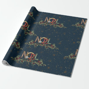 Regalo Bonito papel de envolvimiento Noel