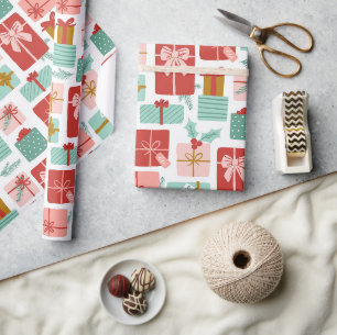 Regalo Bonito presenta papel de ajuste de vacaciones