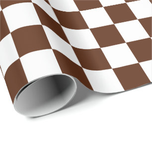 Regalo Brown y papel de embalaje grandes de los controles