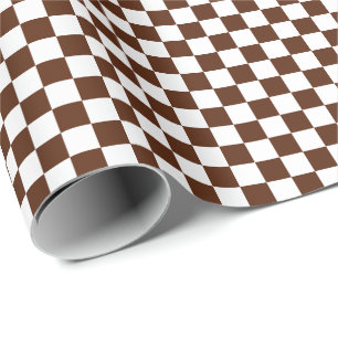 Regalo Brown y papel de embalaje medios de los controles