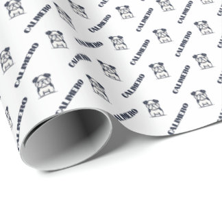 Regalo Bulldog francés con nombre Papel de envolver