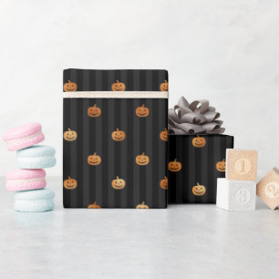 Regalo Calabazas de bomba de papel de aluminio naranja si
