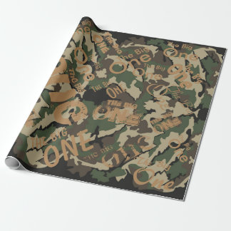 Regalo Camo El Papel De Envoltura Grande