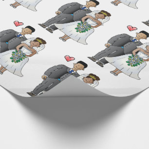 Regalo Casar el papel de embalaje