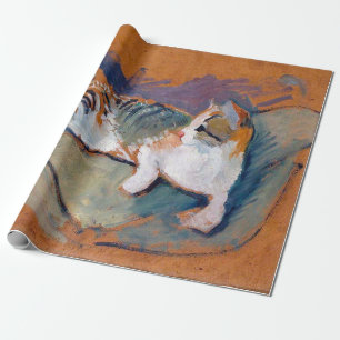 Regalo Cat, Papel de envolvimiento de Macke de agosto