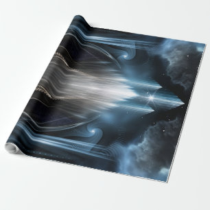 Regalo ce Visión Del Papel De Envoltura De Vista Imperial