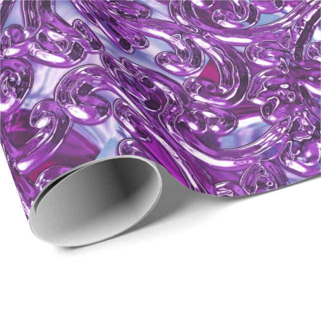 Regalo Château Vera Barroco 12 Papel de ajuste elegante (Esquina del rollo)