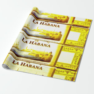 Regalo Cigarros cubanos La Habana Papel de ajuste
