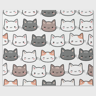 Regalo Colección de amantes de los gatos Papel de ajuste