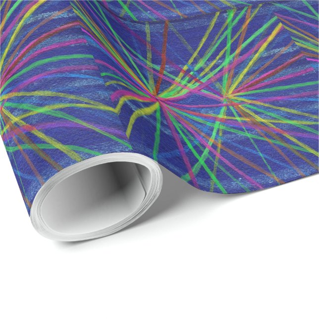 Regalo Colisiones de protones Papel de envolvimiento de r (Esquina del rollo)
