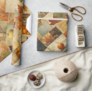 Regalo Collage de papel de otoño 02