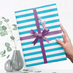 Regalo Color de tendencia - Papel de envolver a rayas cia