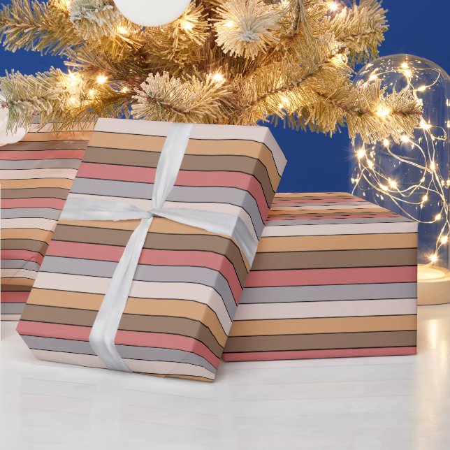 Regalo Crema De Café Rosa Gris Polvoriento Sobre Papel Ac (Vacaciones)