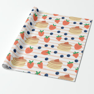 Regalo Crepes y bayas de papel envuelto